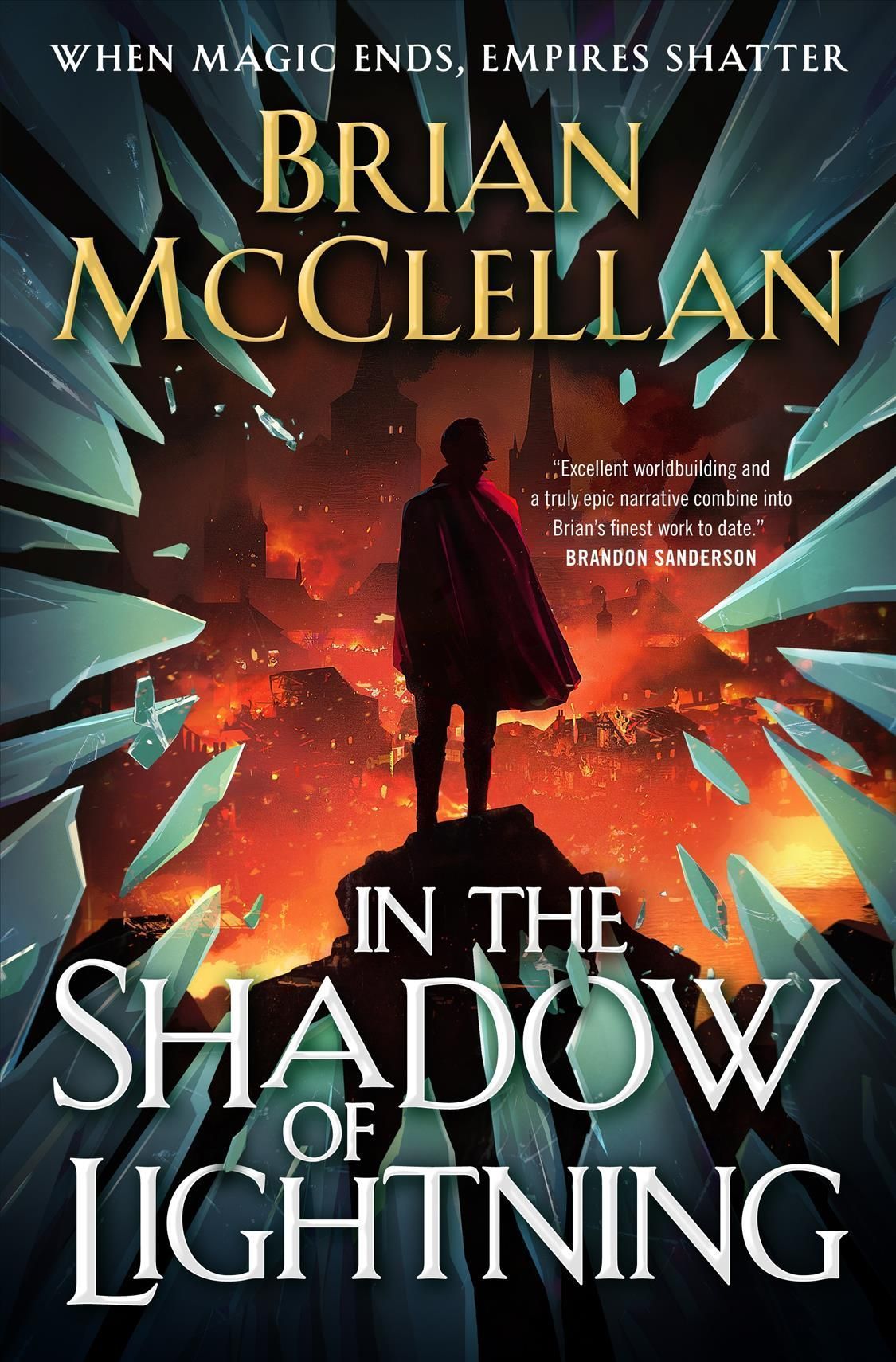 In the Shadow of Lightning By Brian McClellan 9781250755698 (Hardback)