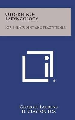 Oto-Rhino-Laryngology 9781258597733 (Hardback)