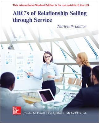 ISE ABC's of Relationship Selling Through Service By Charles Futrell