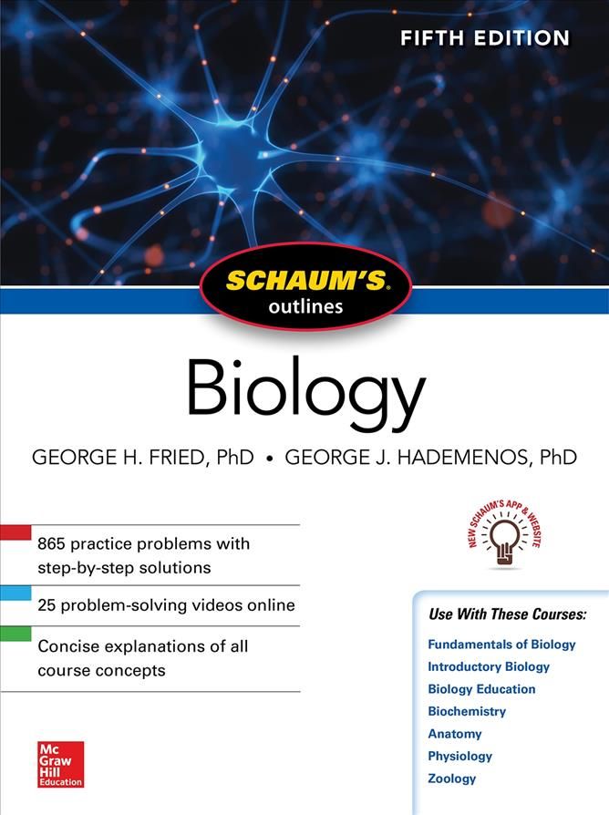 Biology By George Fried, George J. Hademenos 9781260120783 (Paperback)