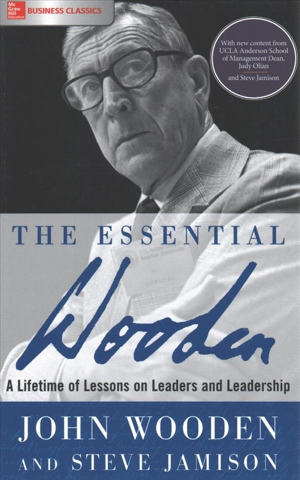 The Essential Wooden By John Wooden, Steve Jamison 9781260129106