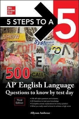500 AP English Language Questions to Know by Test Day 9781260474763