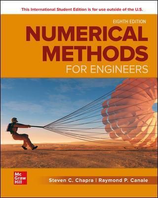 Numerical Methods for Engineers By Steven C. Chapra, Raymond P. Canale