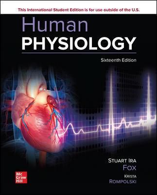 Human Physiology By Stuart Ira Fox, Krista Rompolski 9781260597660