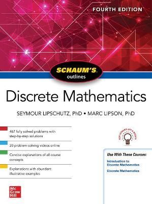 Schaum's Outline of Discrete Mathematics 9781264258802 (Paperback)