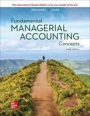 Fundamental Managerial Accounting Concepts 9781265045920 (Paperback)