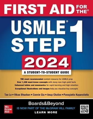 First Aid for the USMLE Step 1 2024 By Tao Le 9781266077203