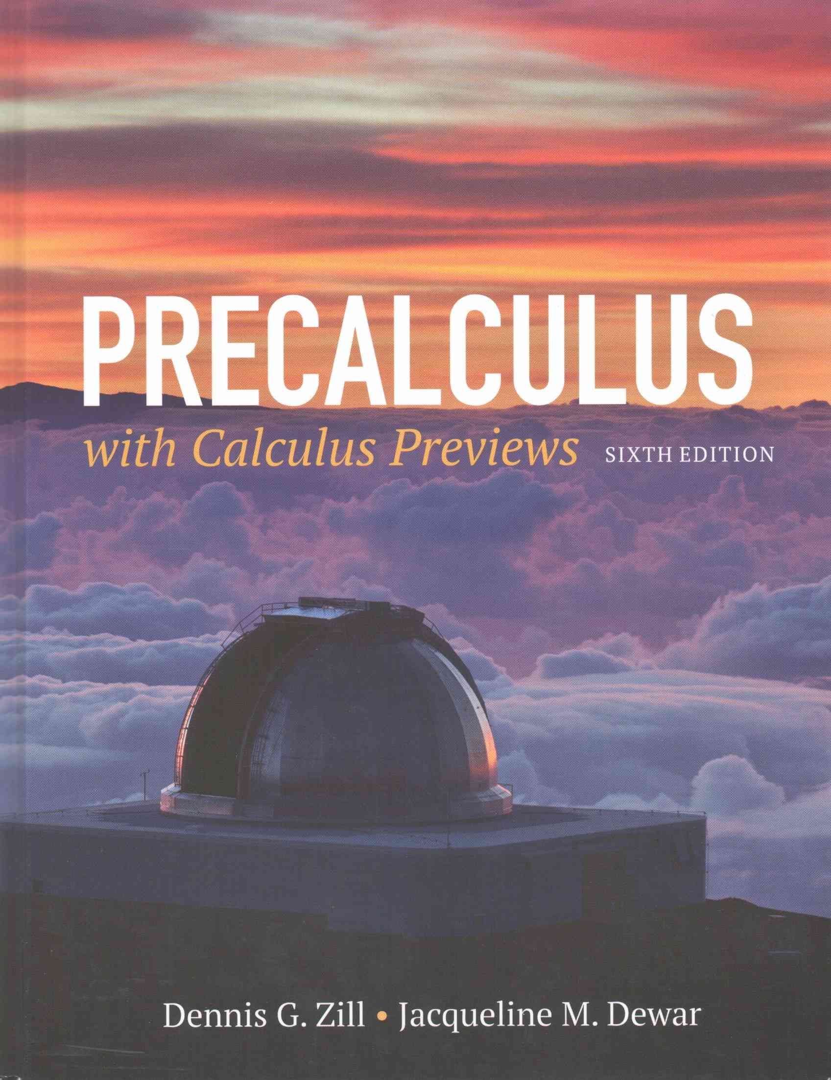 Precalculus With Calculus Previews 9781284077261 (Hardback)