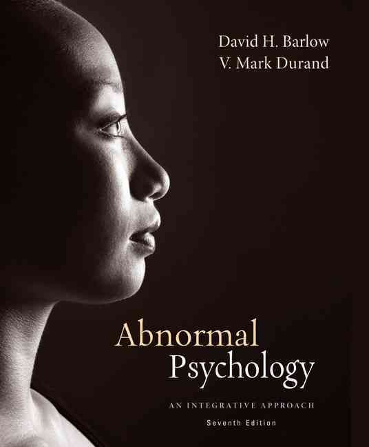 Abnormal Psychology By David H. Barlow, Vincent Mark Durand (Hardback)