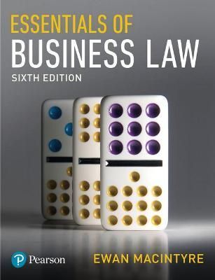 Essentials of Business Law By Ewan MacIntyre 9781292147215 (Paperback)