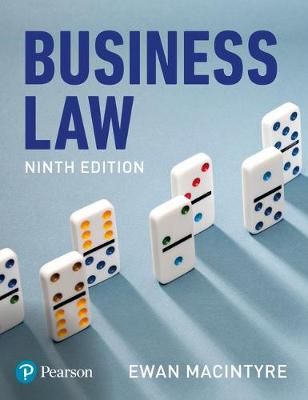 Business Law By Ewan MacIntyre 9781292219950 (Paperback)
