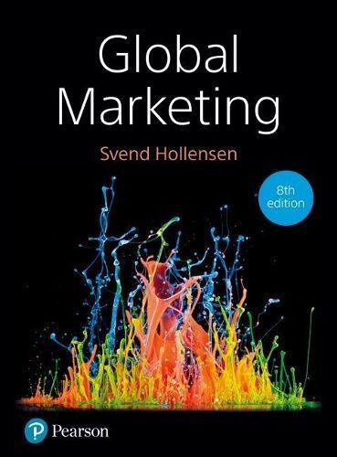 Global Marketing By Svend Hollensen 9781292251806 (Paperback)