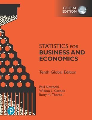 Statistics for Business and Economics 9781292436937 (Paperback)