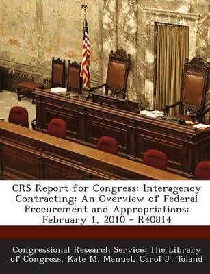Crs Report for Congress 9781294248811 (Paperback)