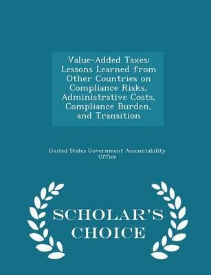 Value-Added Taxes By United States Government Accountability (creator)