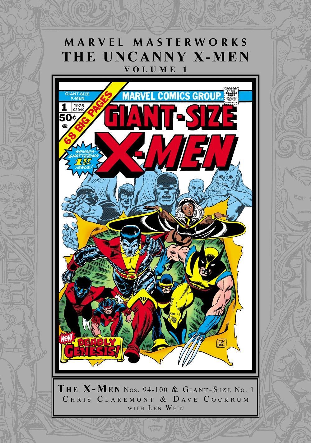 Marvel Masterworks: The Uncanny X-Men Vol. 1 By Chris Claremont