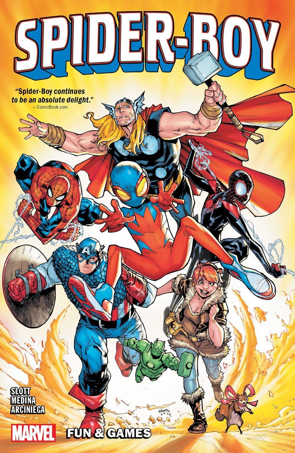 Spider-Boy Vol. 2: Fun & Games By Dan Slott 9781302957162 (Paperback)