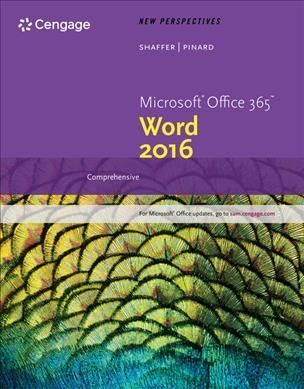 New Perspectives Microsoft Office 365 & Word 2016 9781305880955