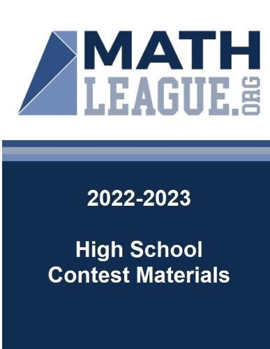 2022-2023 High School Contest Materials By Sanders 9781312155428