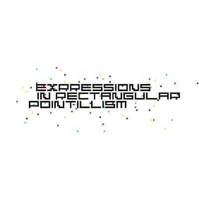 Expressions In Rectangular Pointillism By Studio Momo 9781312273160