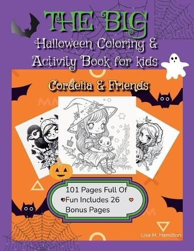 Big Halloween Coloring & Activity Book For Kids By Hamilton