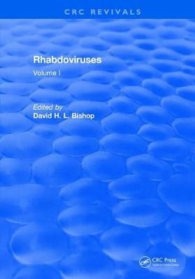 Rhabdoviruses By D. H. L. Bishop 9781315897288 (Hardback)
