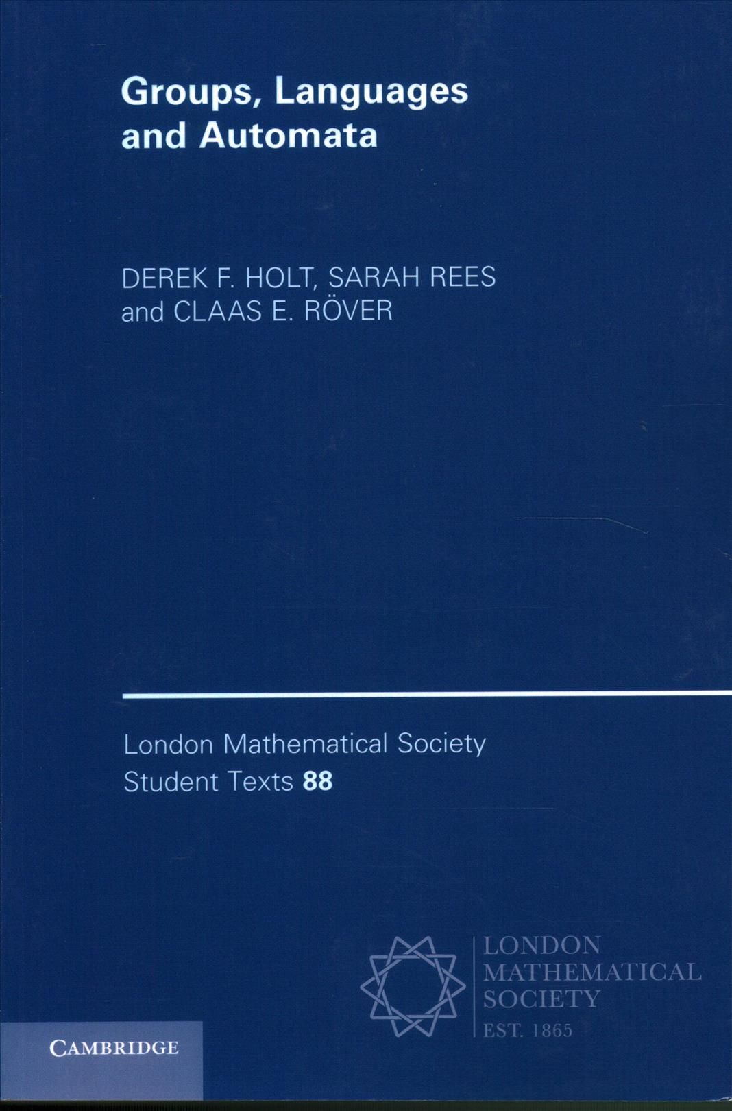Groups, Languages and Automata 9781316606520 (Paperback)