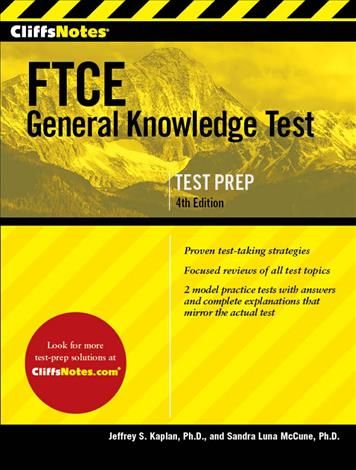 CliffsNotes FTCE General Knowledge Test 9781328959843 (Paperback)