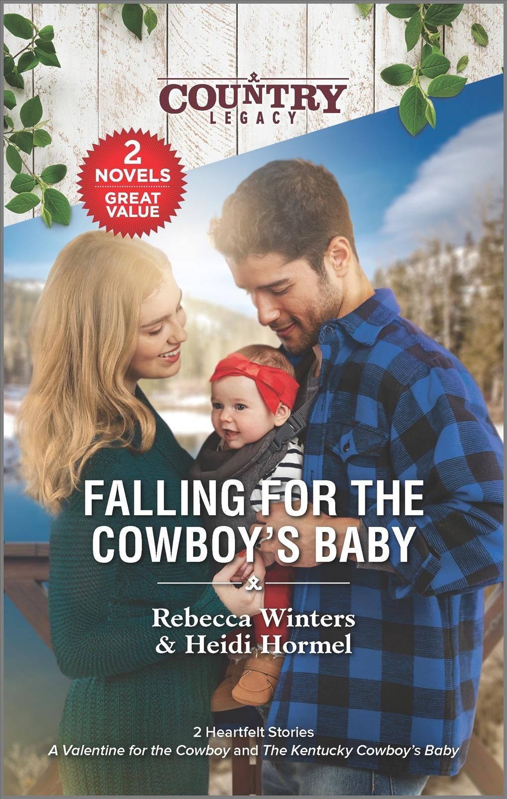 Falling for the Cowboy's Baby By Rebecca Winters, Heidi Hormel