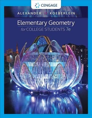 Elementary Geometry for College Students 9781337614085 (Hardback)
