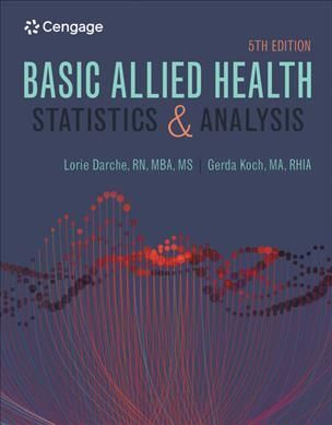 Basic Allied Health Statistics and Analysis By Gerda Koch