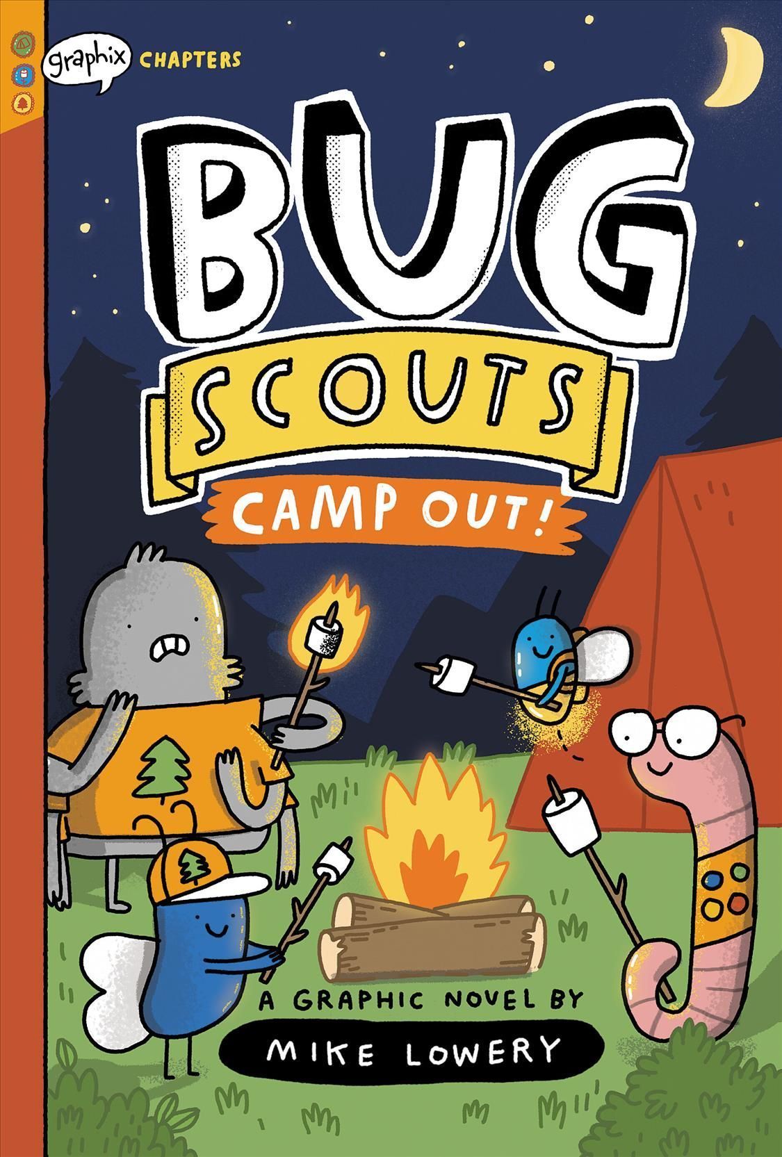Camp Out!: A Graphix Chapters Book (Bug Scouts #2) 9781338726350