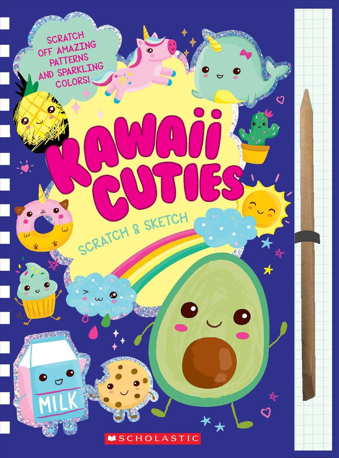 Kawaii Cuties: Scratch Magic 9781338733938 (Hardback)