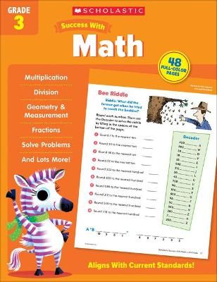 Scholastic Success With Math Grade 3 Workbook 9781338798517