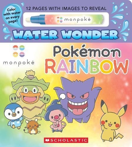 Monpoke Water Wonder By Scholastic Inc. 9781339007854 (Board book)