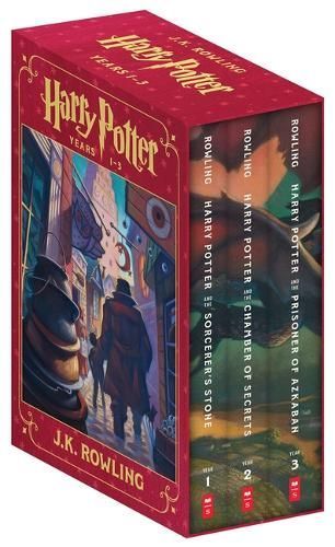 Harry Potter Paperback Box Set (Books 1-3) 9781339052601 (Paperback)
