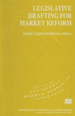 Legislative Drafting for Market Reform 9781349144532 (Paperback)