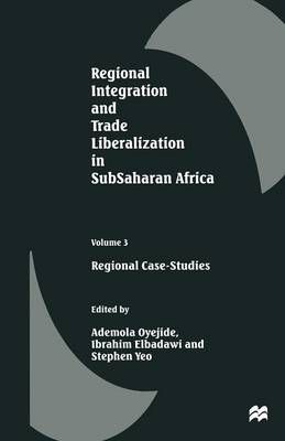 Regional Integration and Trade Liberalization in SubSaharan Africa