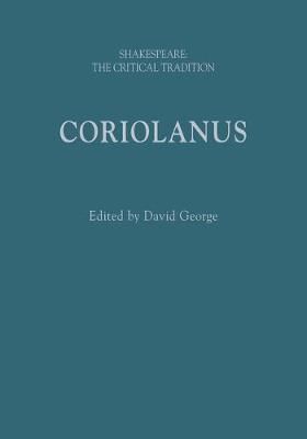 Coriolanus 9781350157835 (Hardback)