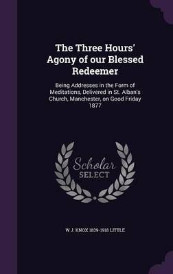 The Three Hours' Agony of our Blessed Redeemer: Being Addresses in the Form of Meditations, Delivered in St. Alban's Church, Manchester, on Good ...