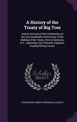 A History of the Treaty of Big Tree 9781356008742 (Hardback)