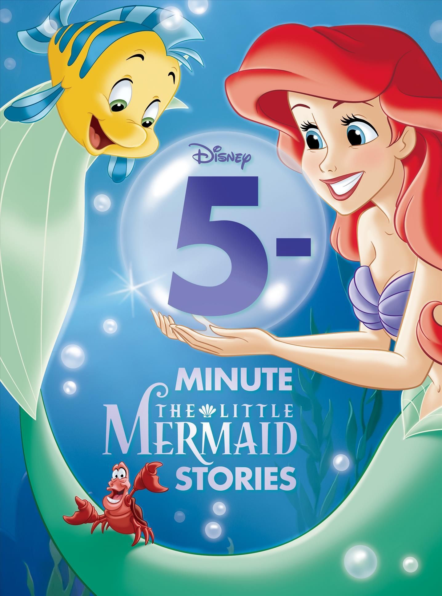 5-Minute The Little Mermaid Stories By Disney Books 9781368093255
