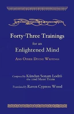 Forty-Three Trainings for an Enlightened Mind By Wood 9781387446889