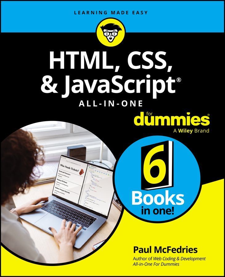 HTML, CSS, & JavaScript All-in-One By Paul McFedries 9781394164684