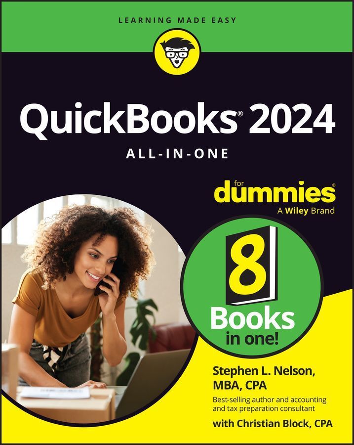 QuickBooks 2024 All-in-One By Stephen L. Nelson 9781394206353