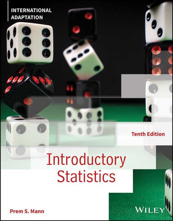 Introductory Statistics, International Adaptation By Prem S. Mann