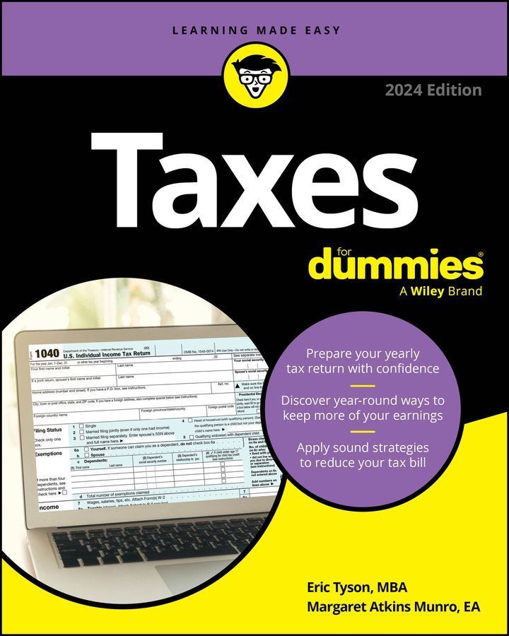 Taxes By Eric Tyson, Margaret A. Munro 9781394226450 (Paperback)