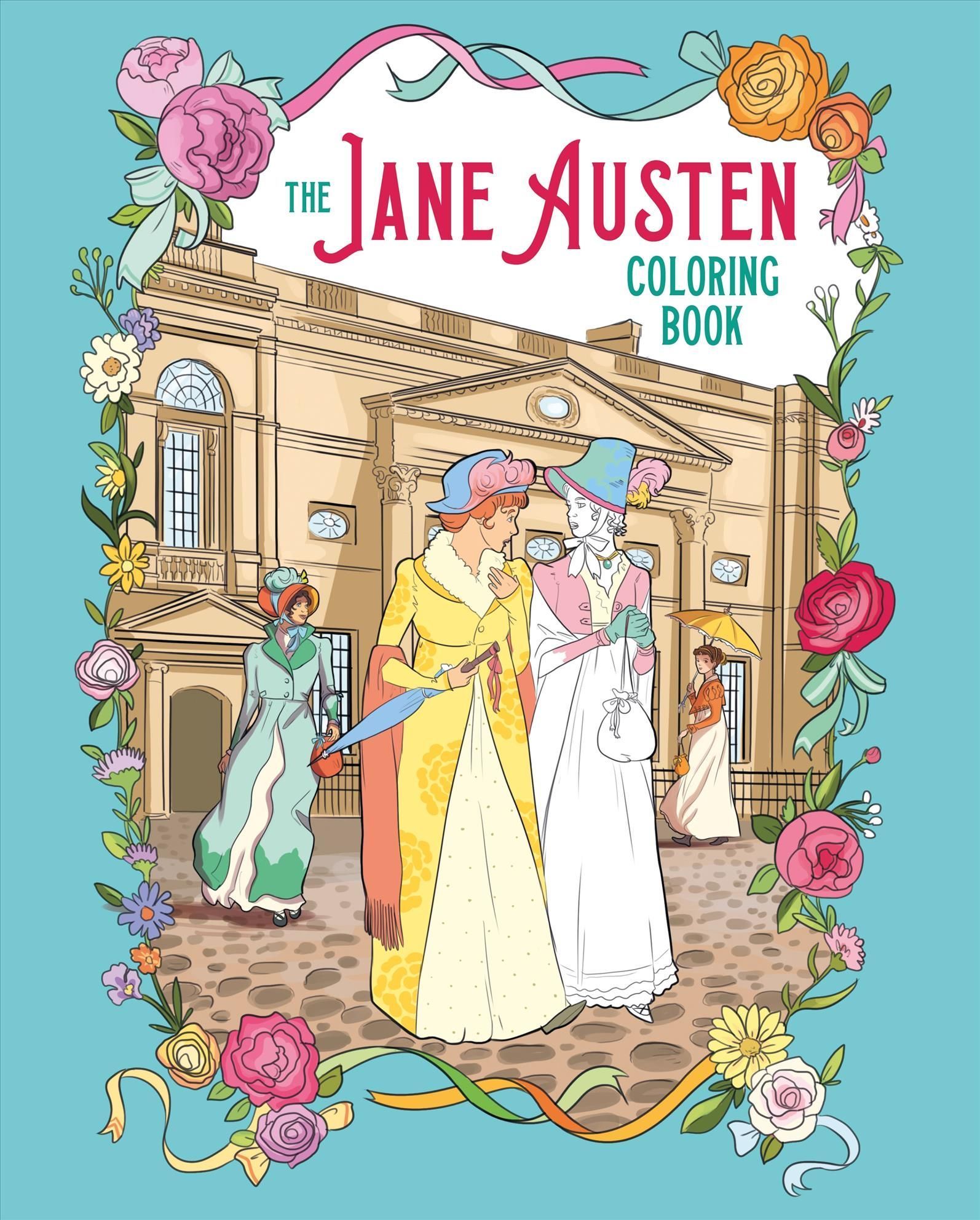 The Jane Austen Coloring Book By Ludovic Salle (illustrator)