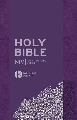 NIV Larger Print Personal Purple Soft-Tone Bible 9781399809610