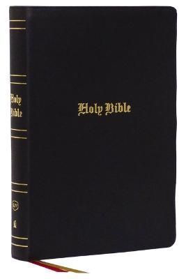 KJV Holy Bible: Super Giant Print With 43,000 Cross References, Black Genuine Leather, Red Letter, Comfort Print: King James Version